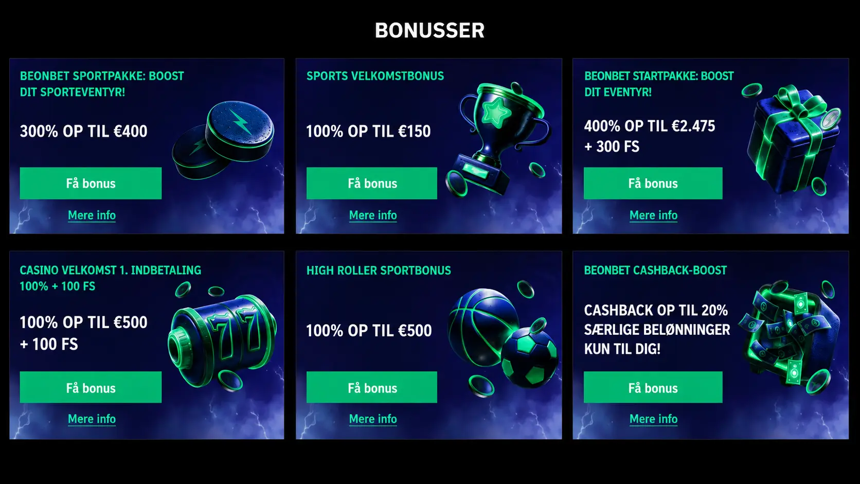 BeonBet casino platform og centrale funktioner